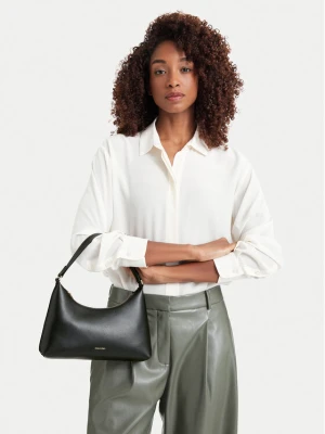 Torebka Calvin Klein Foil Logo Small Shoulder Bag LV04F3890G Czarny