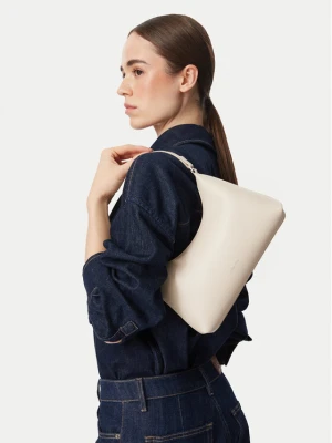 Torebka Calvin Klein Foil Logo Small Shoulder Bag LV04F3890G Kremowy