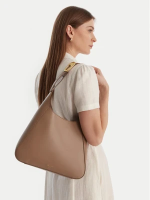 Torebka Calvin Klein Hardware Adj Strap Medium Bag LV04F3402G Beżowy