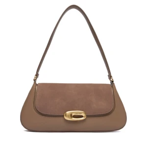 Torebka Calvin Klein Hardware Brushed Shoulder Bag LV04F3337G Beżowy