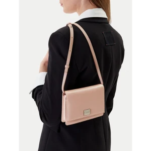 Torebka Calvin Klein Hardware Flap Crossbody K60K612967 Różowy