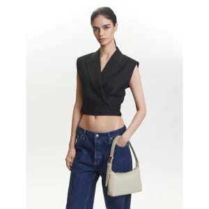Torebka Calvin Klein Hardware Handle Mini Bag K60K613027 Écru