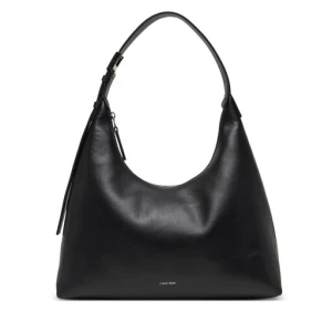 Torebka Calvin Klein Hardware Strap Hobo Shoulder Bag K60K613031 Czarny