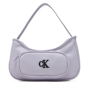 Torebka Calvin Klein Jeans Ck Shoulder Bag IU0IU00696 Fioletowy