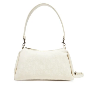 Torebka Calvin Klein Jeans Ckj Monogram Drop Sm Shoulder Ba LV04K3142G Écru