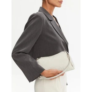 Torebka Calvin Klein Jeans Ckj Monogram Drop Sm Shoulder Ba LV04K3142G Écru