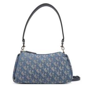 Torebka Calvin Klein Jeans Ckj Monogram Drop Sm Shoulder Ba LV04K3142G Niebieski
