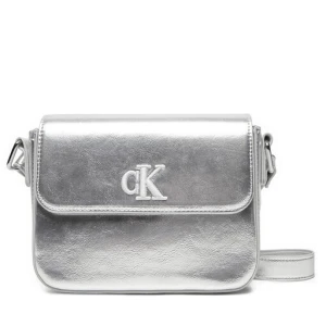 Torebka Calvin Klein Jeans IU0IU00688 Srebrny