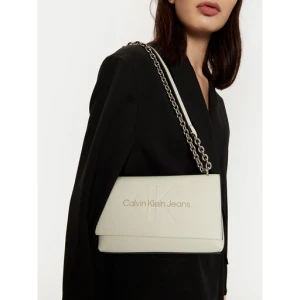 Torebka Calvin Klein Jeans K60K612221 Écru