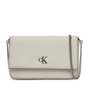 Torebka Calvin Klein Jeans Minimal Monogram Ew Flap Ph/Cb19 LV04K1027G Beżowy