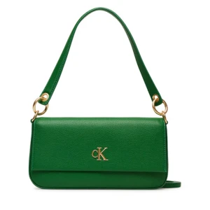 Torebka Calvin Klein Jeans Minimal Monogram Shoulder Pouch LV04K3161G Zielony