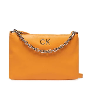 Torebka Calvin Klein Jeans Re Lock Ew Crossbody W Chain K60K609115 Pomarańczowy