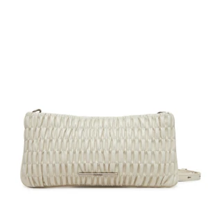 Torebka Calvin Klein Jeans Rouched Zip Top Bag LV04K3090G Écru