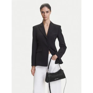 Torebka Calvin Klein Jeans Ruched Layla Shoulder Bag LV04K3088G Czarny