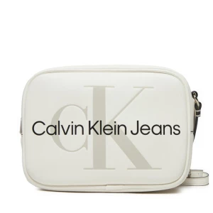 Torebka Calvin Klein Jeans Sculpted Camera Bag18 Mono K60K610275 Biały