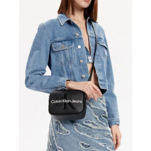 Torebka Calvin Klein Jeans Sculpted Camera Bag18 Mono K60K610275 Czarny