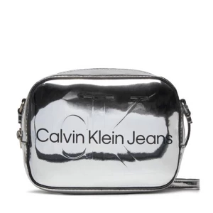 Torebka Calvin Klein Jeans Sculpted Camera Bag18 Mono S K60K611858 Silver 0IM