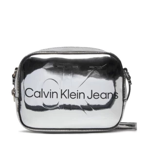 Torebka Calvin Klein Jeans Sculpted Camera Bag18 Mono S K60K611858 Srebrny