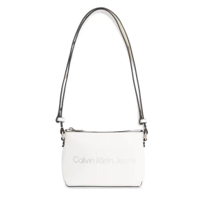 Torebka Calvin Klein Jeans Sculpted Camera Pouch21 Mono K60K610681 Biały