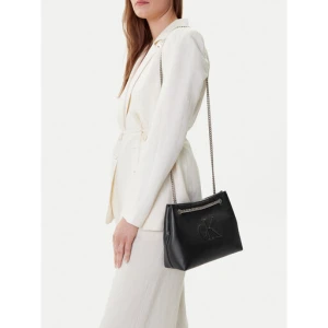 Torebka Calvin Klein Jeans Sculpted Chain Shoulder Bag LV04K3163G Czarny