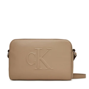 Torebka Calvin Klein Jeans Sculpted Ew Camera Bag20 LV04K3036G Beżowy