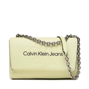 Torebka Calvin Klein Jeans Sculpted Ew Flap Conv25 Mono K60K607198 Żółty