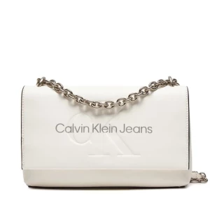 Torebka Calvin Klein Jeans Sculpted Ew Flap Conv25 Mono K60K611866 Biały