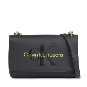 Torebka Calvin Klein Jeans Sculpted Ew Flap Conv25 Mono K60K611866 Czarny