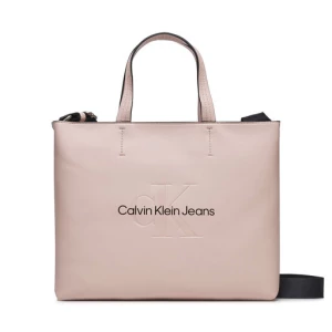 Torebka Calvin Klein Jeans Sculpted Mini Slim Tote26 Mono K60K611547 Różowy