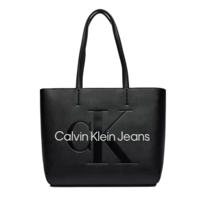 Torebka Calvin Klein Jeans Sculpted Shopper29 Mono K60K610276 Czarny