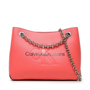 Torebka Calvin Klein Jeans Sculpted Shoulder Bag 24 Mono K60K607831 Różowy