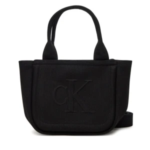 Torebka Calvin Klein Jeans Summer Canvas Mini Tote LV04K3160G Czarny