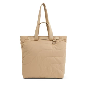 Torebka Calvin Klein Jeans Ultralight Sq Tote40 Qt K60K610850 Beżowy