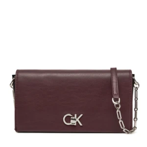 Torebka Calvin Klein K60K612806 Bordowy