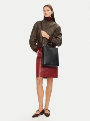 Torebka Calvin Klein Line Lthr Mini Tote 32 LV04F3002G Czarny
