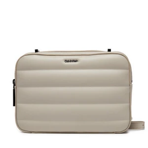 Torebka Calvin Klein Line Quilt Camera Bag K60K612114 Szary
