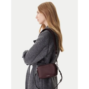 Torebka Calvin Klein LV04F3165G Bordowy