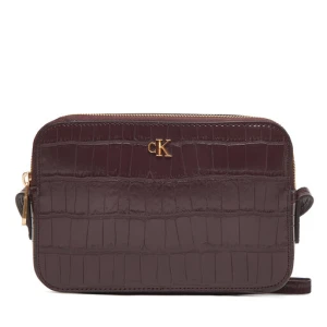 Torebka Calvin Klein LV04F3285G Bordowy