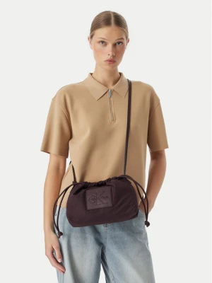 Torebka Calvin Klein LV04F3871G Bordowy