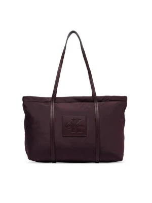 Torebka Calvin Klein Medium Tote LV04F3869G Bordowy