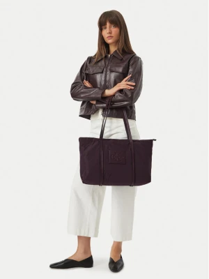 Torebka Calvin Klein Medium Tote LV04F3869G Bordowy