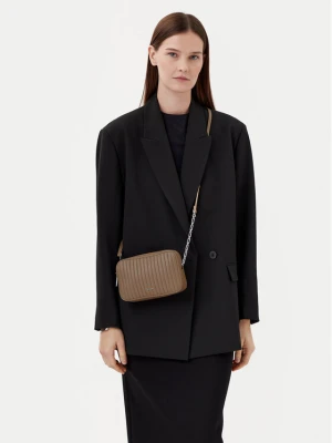 Torebka Calvin Klein Mini Line Quilt Camera Bag K60K613078 Brązowy