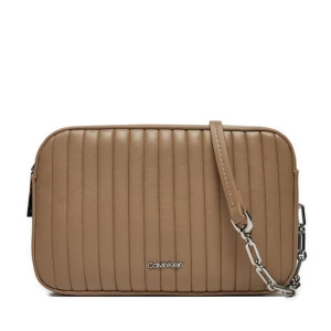 Torebka Calvin Klein Mini Line Quilt Camera Bag K60K613078 Szary