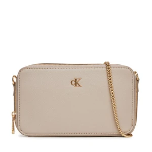Torebka Calvin Klein Minimal Mono Camera Bag LV04K1086G Beżowy