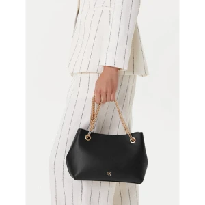Torebka Calvin Klein Minimal Monogram Shoulder Bag Wi LV04F3205G Czarny