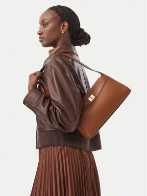 Torebka Calvin Klein Mix Media Shoulder Bag LV04F3886G Brązowy