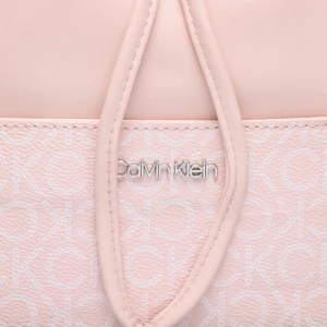 Torebka Calvin Klein Must Bucket Bag Sm Mono K60K609390 Różowy