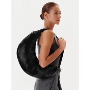 Torebka Calvin Klein Pinched Soft Crescent Lg LV04F3009G Czarny