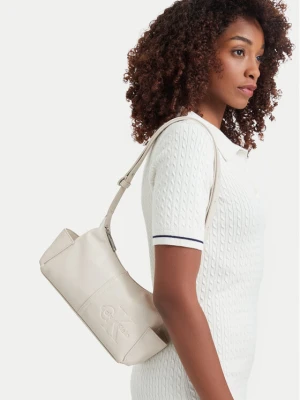 Torebka Calvin Klein Pockets Monologo Crossbody LV04F3687G Kremowy