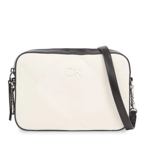 Torebka Calvin Klein Quilt Camera Bag_Canvas K60K611892 Biały